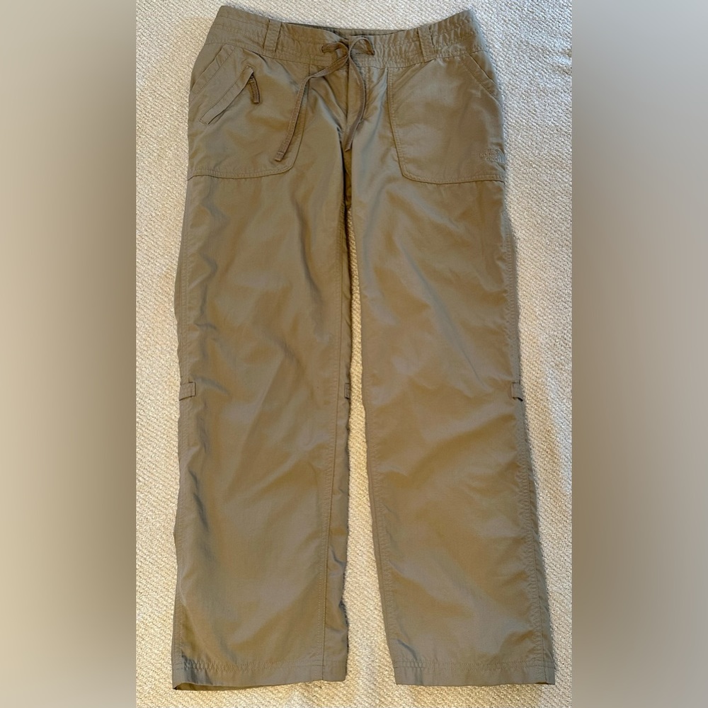 North Face women’s hiking pants - size 10 - khaki